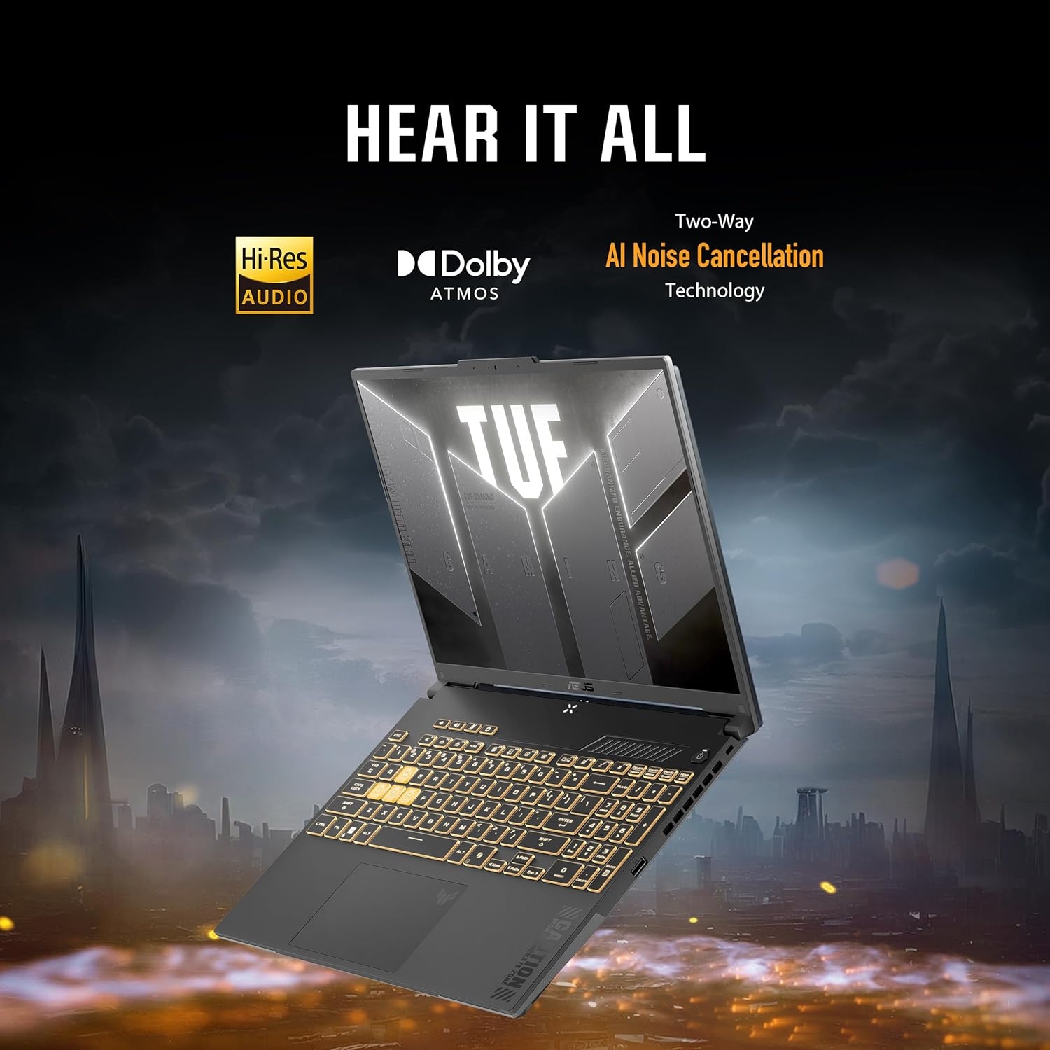 ASUS TUF Gaming F16 Gaming Laptop, 16" FHD+ 144Hz IPS-Level 16:10 Display, Intel® Core™ 5 210H, NVIDIA® GeForce RTX™ 4050, 16GB DDR5, 512GB PCIe Gen4 SSD, Wi-Fi 6, Windows 11 Home - Image 10