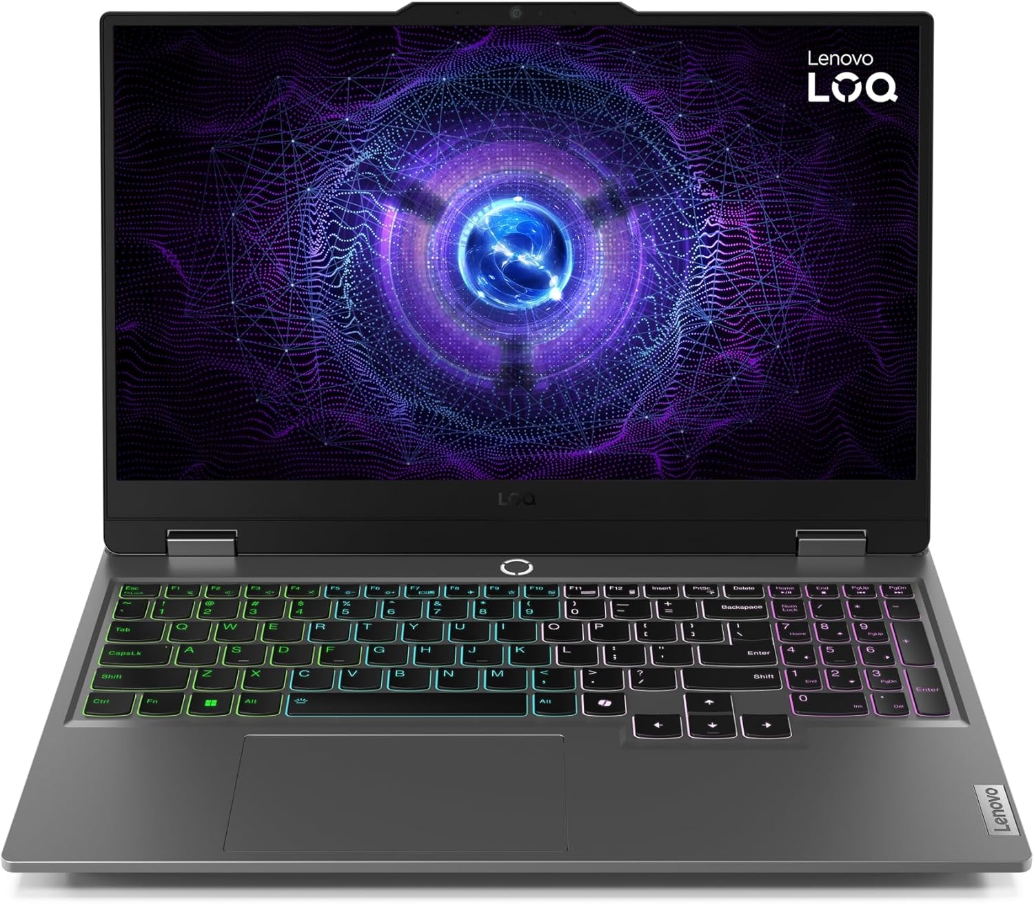 Lenovo (Upgraded) LOQ 15IAX9 Gaming Laptop, 15.6" FHD 144Hz Display, Intel Core i5-12600HX, 12GB DDR5 RAM, 512GB SSD, NVIDIA GeForce RTX 3050 6GB, Backlit ENG Keyboard, Luna Grey - Image 2