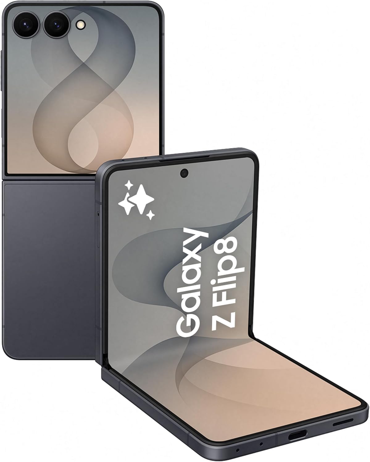 Samsung Galaxy Z Flip8 Cream, 512GB, Hands-free Selfie Camera, Now Brief, Photo Assist, Customizable FlexWindow, 4300 mAh Battery, 12GB RAM, 1 Year Samsung Care+ Screen Damage (UAE Type Approved) - Image 2
