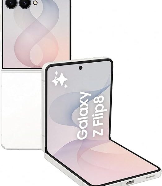 Samsung Galaxy Z Flip8 Cream, 512GB, Hands-free Selfie Camera, Now Brief, Photo Assist, Customizable FlexWindow, 4300 mAh Battery, 12GB RAM, 1 Year Samsung Care+ Screen Damage (UAE Type Approved)